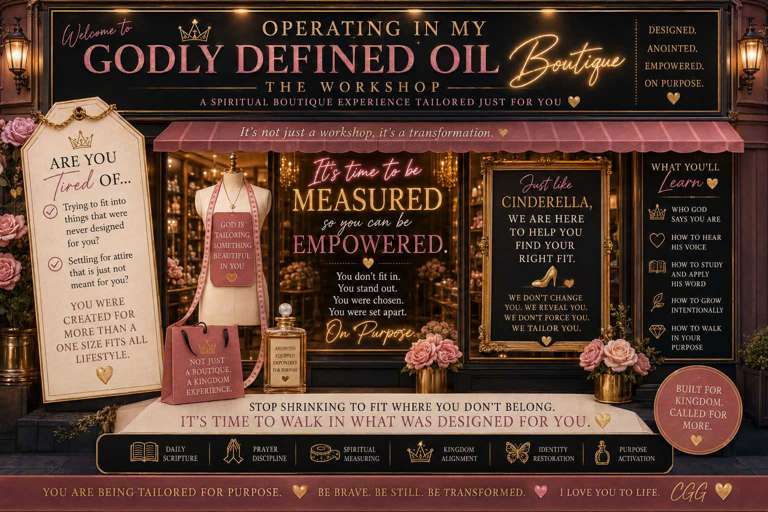 Godly Defined Oil Boutique — The Workshop storefront